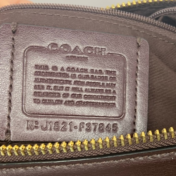 Coach Logo Floral matching wallet set / tote bag - Picture 13 of 16